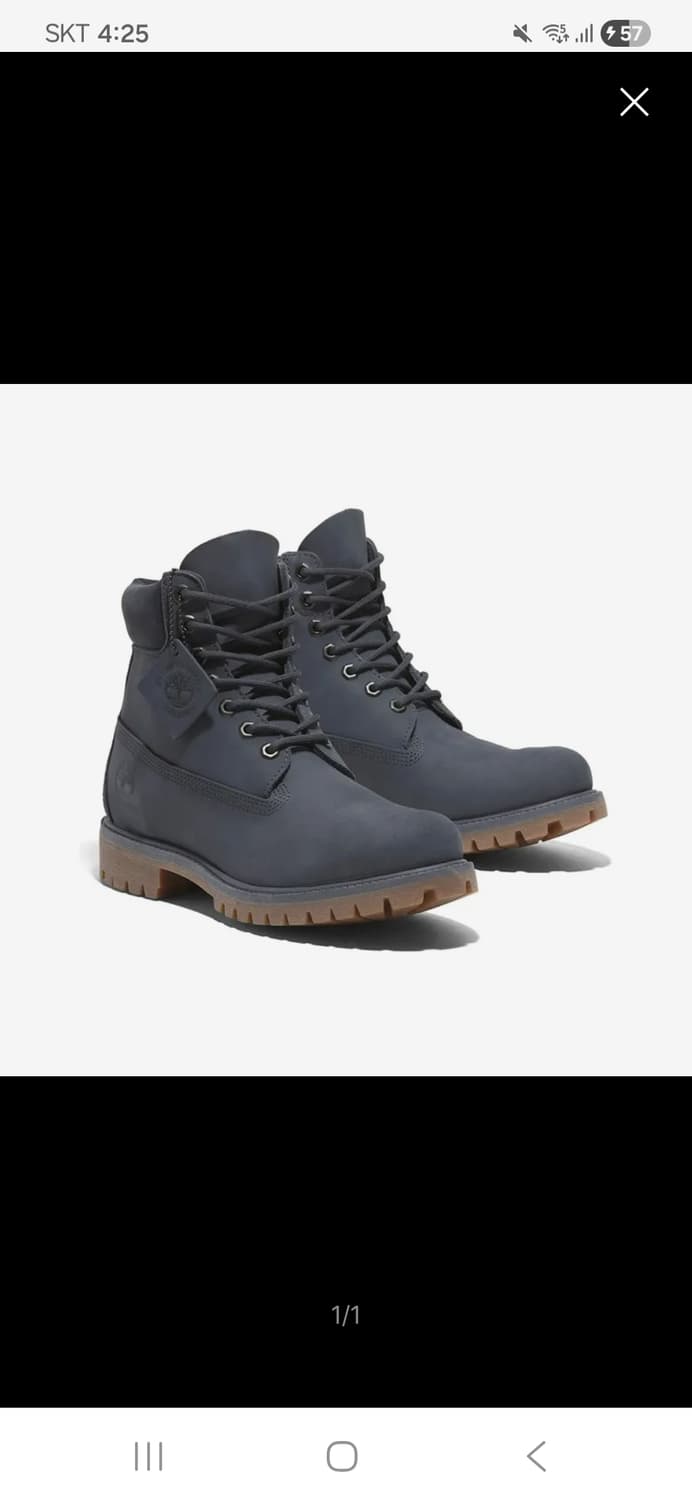 팀버랜드 6인치 프리미엄 다크블루 상품이미지1