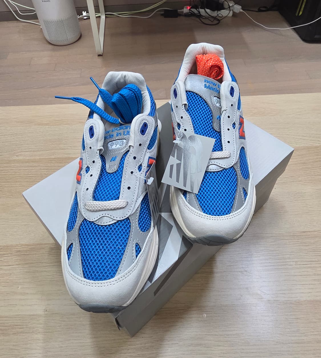 [새제품,265]뉴발란스 키스 메디슨스퀘어 993 그레이매터 상품이미지8