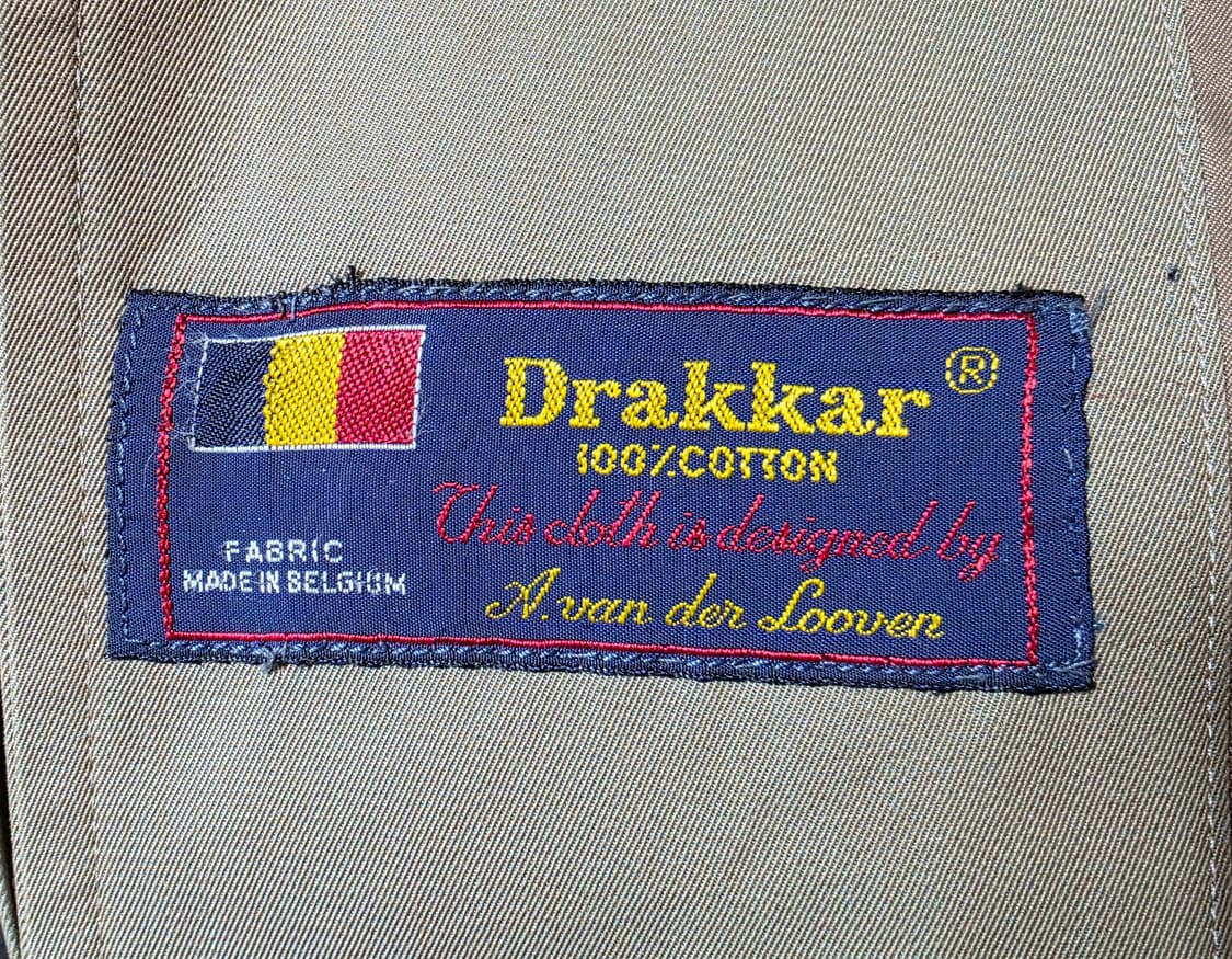 *세일* 벨기에 원단 Piero Chiesa 이탈리아 라인 면 트렌치 상품이미지6