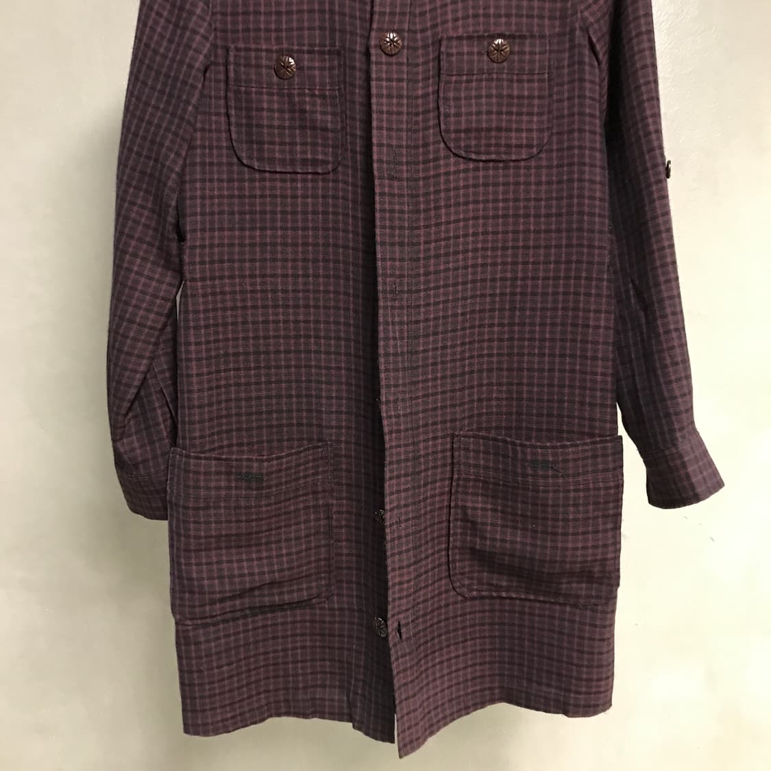 APC 아페쎄 체크 자켓 34(W) 상품이미지3