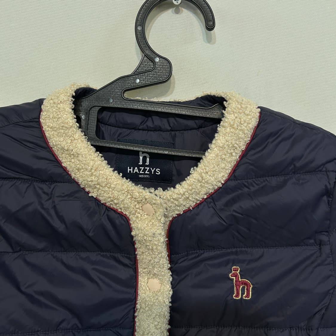 헤지스 키즈 덕다운 경량패딩 145 상품이미지2