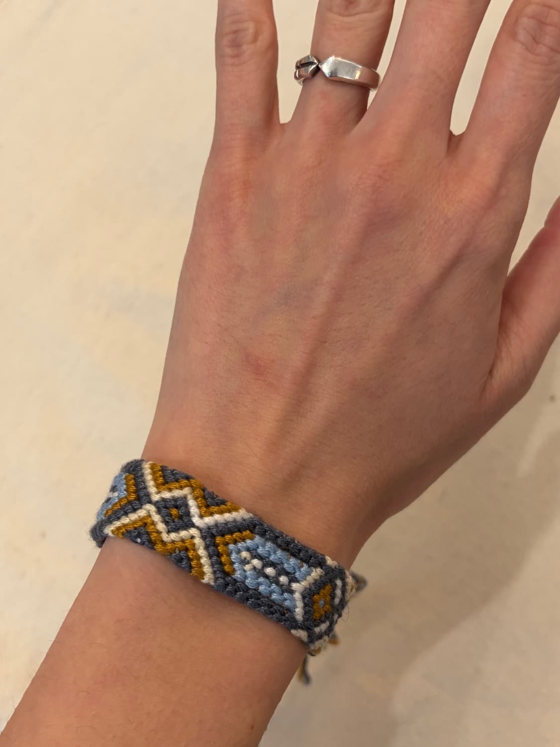 에스닉 패턴 핸드메이드 브레이슬릿 상품이미지1