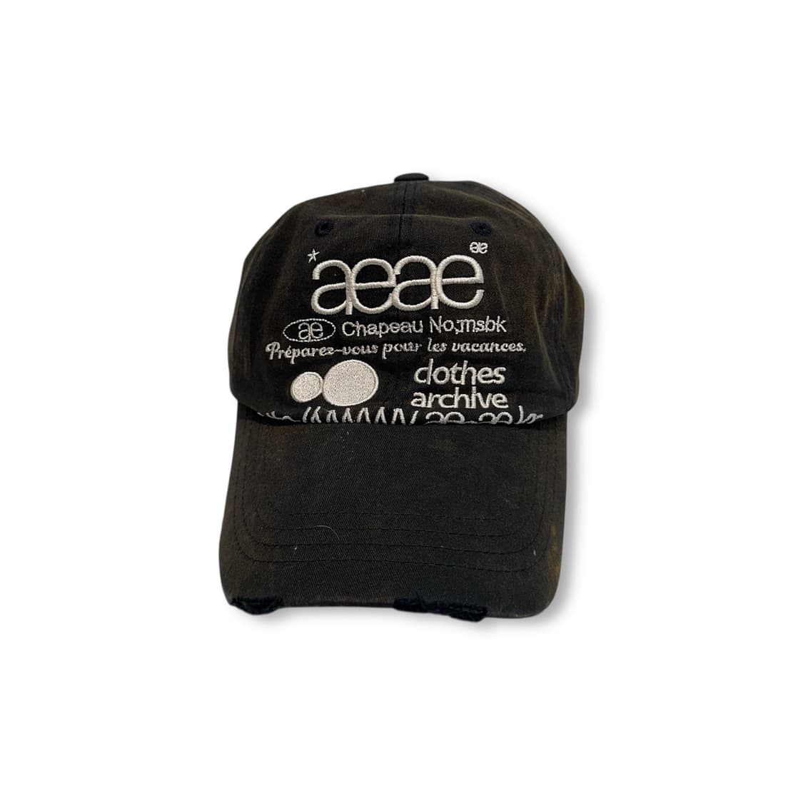 aeae 더티워싱 볼캡 상품이미지1