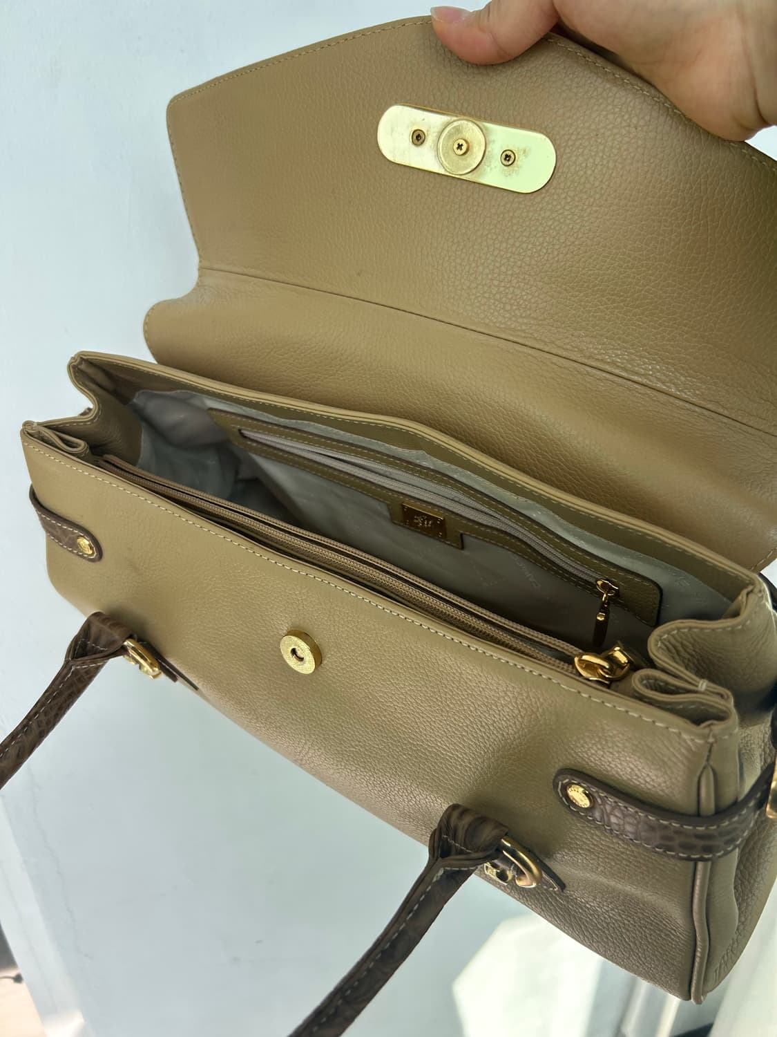 빈티지레더백 숄더백 상품이미지6