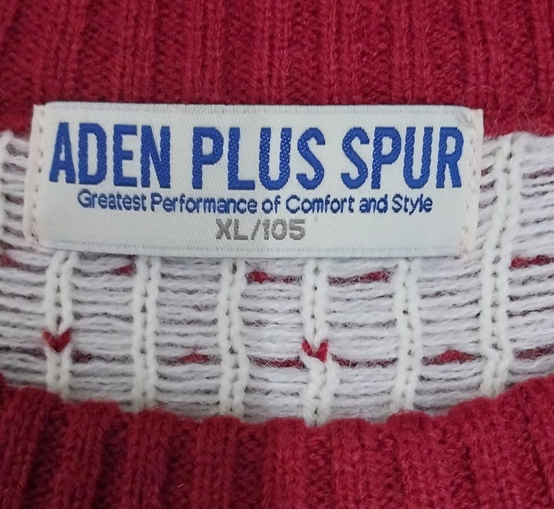 ADEN PLUS SPUR 크리스마스 노르딕 니트 상품이미지3