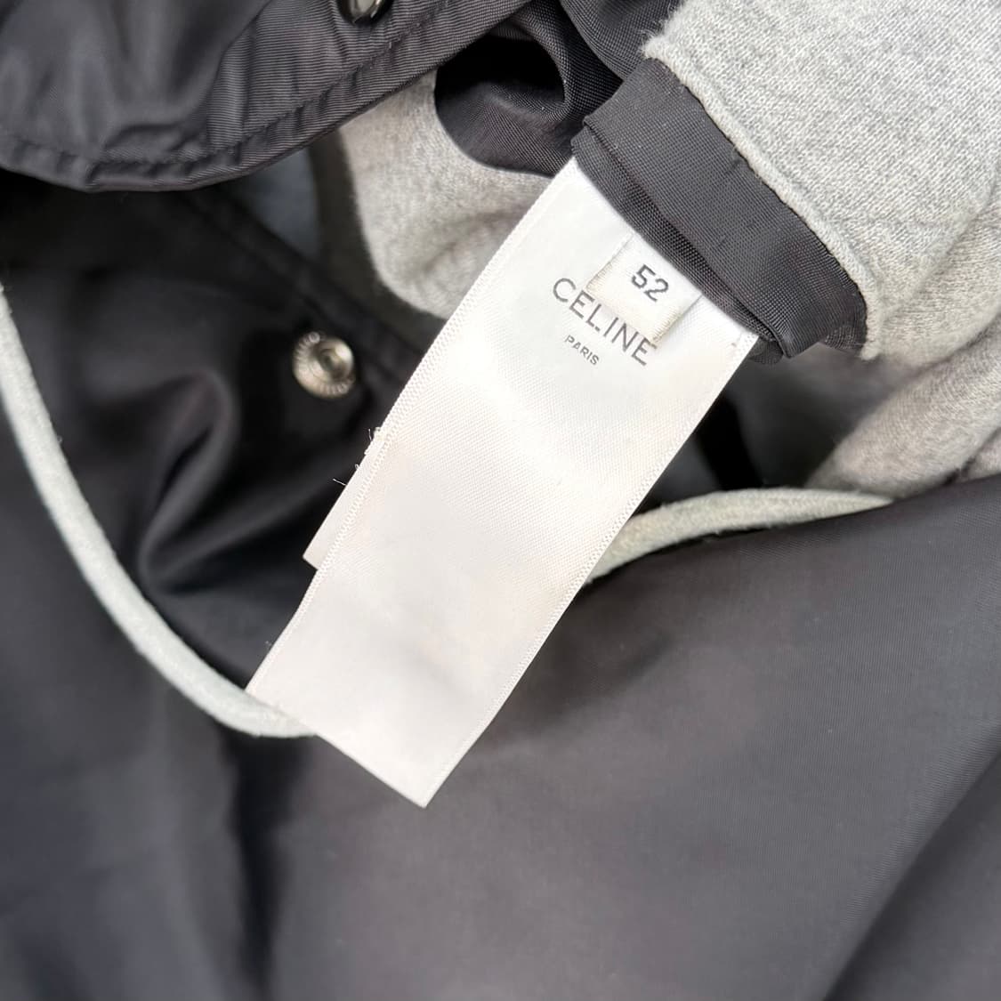 [S+급/52] 셀린느 테디 후드 백로고 봄버 바시티자켓 상품이미지6
