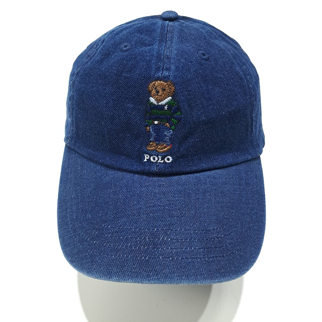 CN997 폴로 랄프로렌 데님 폴로베어 자수 볼캡 모자 상품이미지3