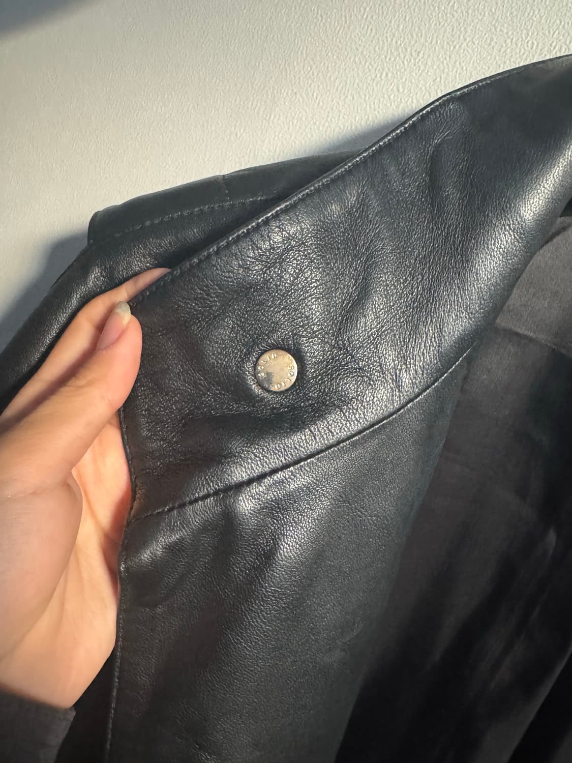 솔리드옴므 레더 쉘파카(양가죽) 상품이미지10