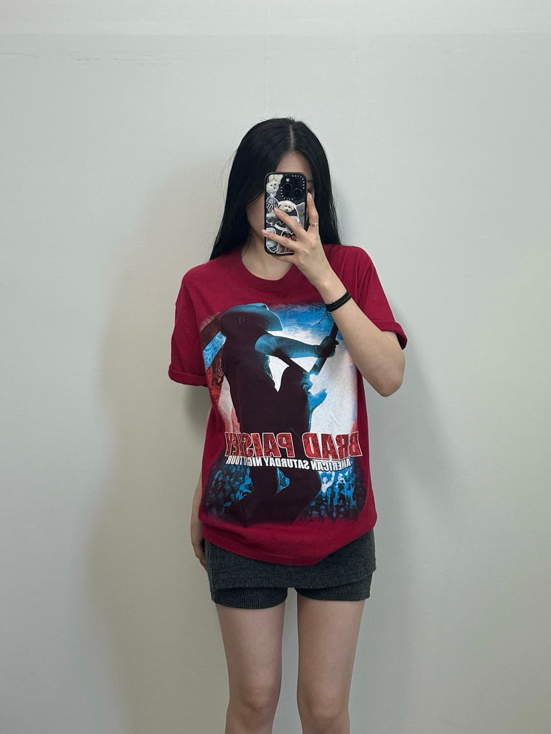 USA vintage 브래드 패이즐리 월드투어 반팔 티셔츠 상품이미지1