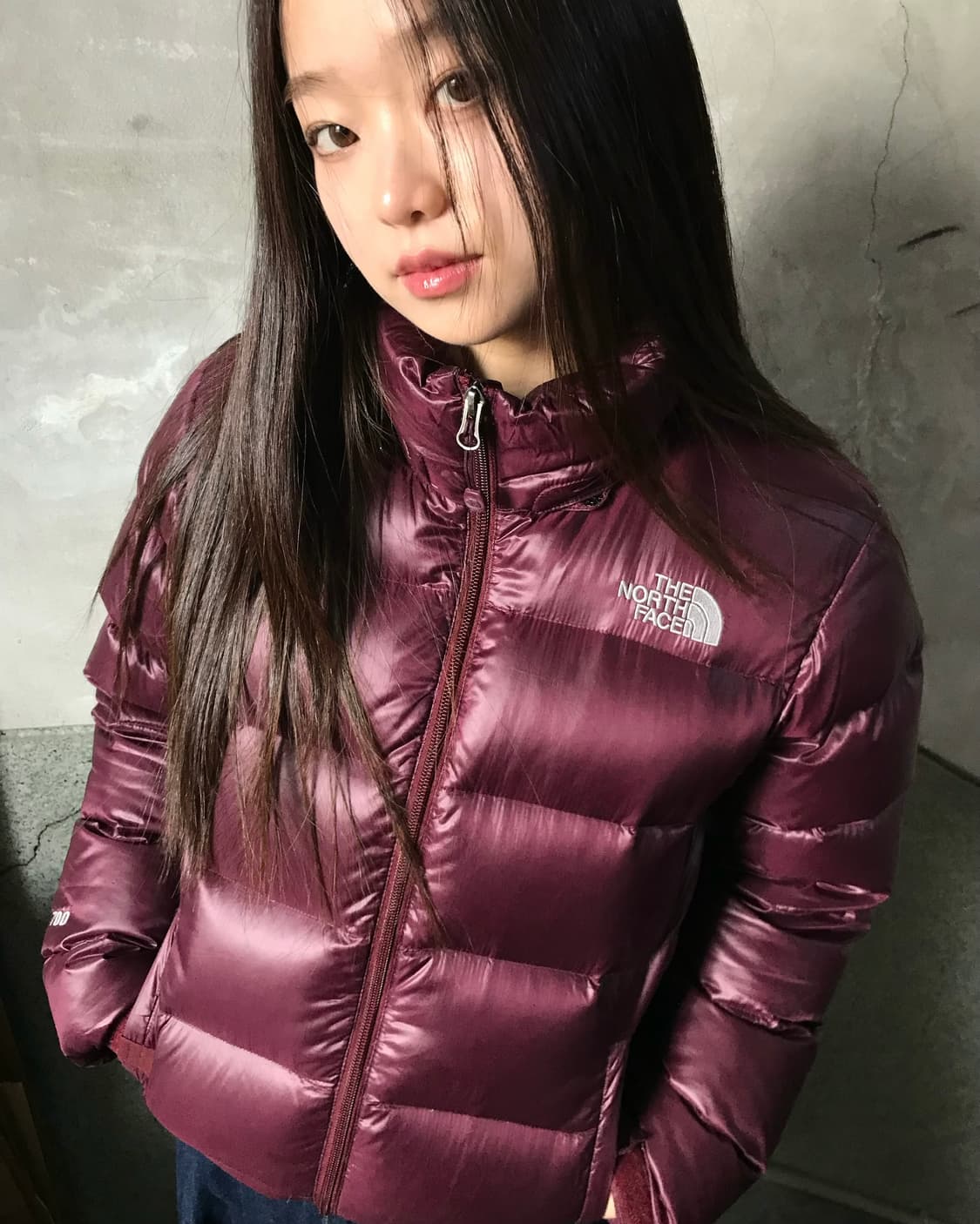 노스페이스 와인 패딩 상품이미지4