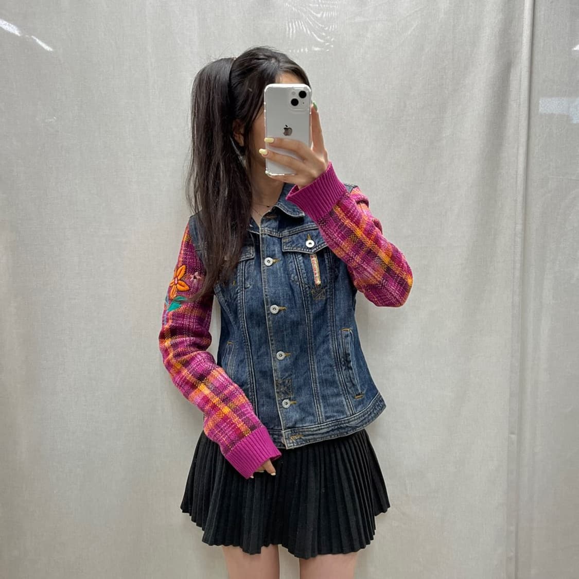 오일릴리 울 데님 자켓/#3765 상품이미지1