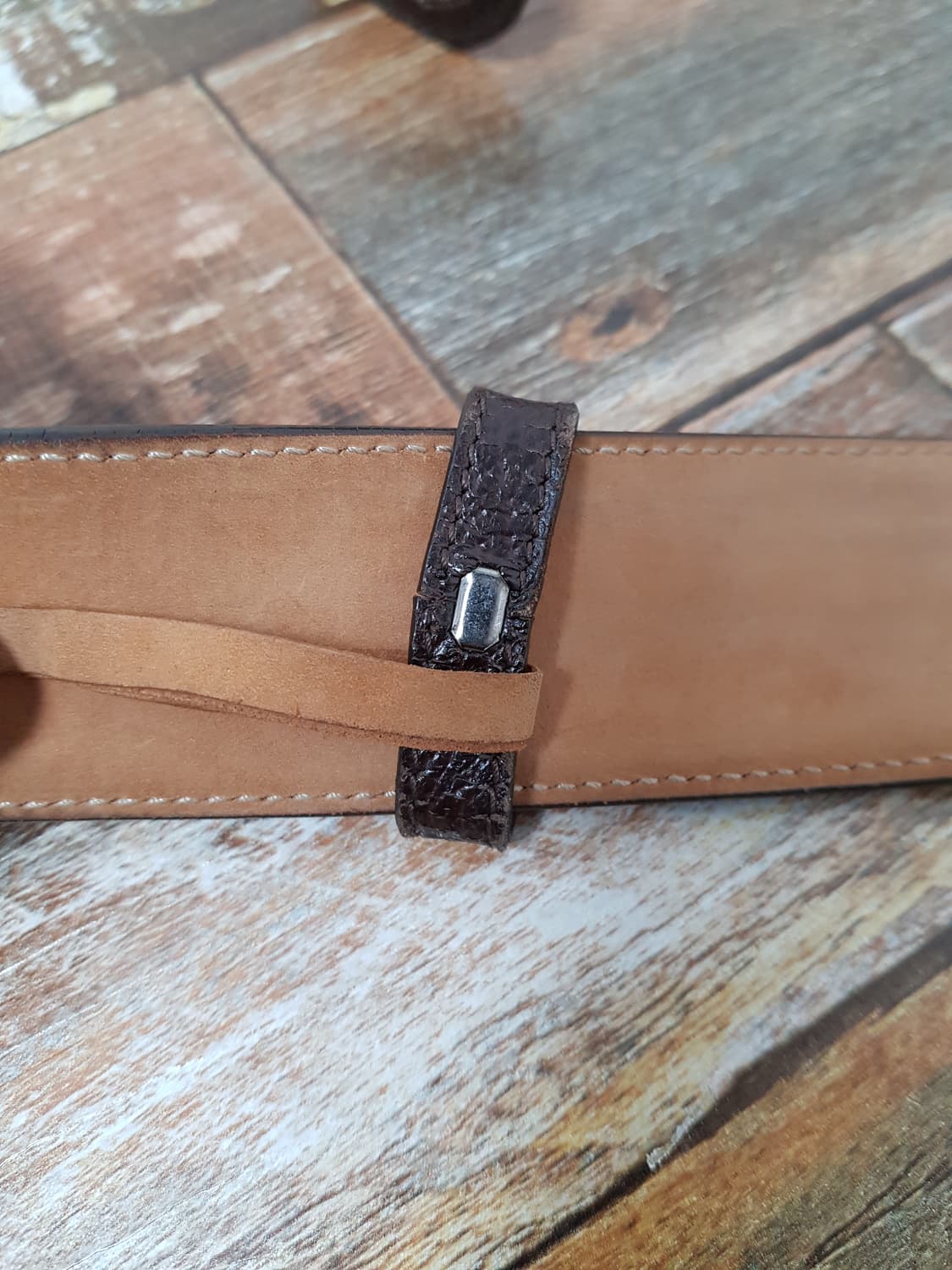 [34~38/정품] 구찌 GG 로고 벨트 브라운 상품이미지6