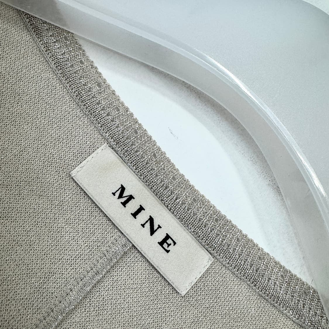 마인 MINE 볼륨 슬리브 니트 탑 상품이미지2