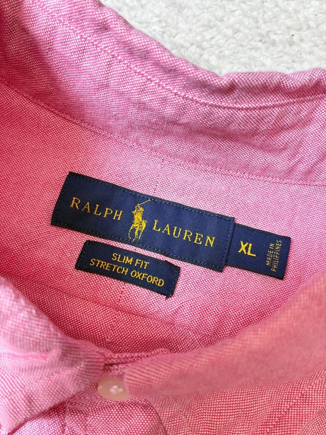 폴로 랄프로렌 옥스퍼드 자수 로고 셔츠 PN7480 상품이미지7