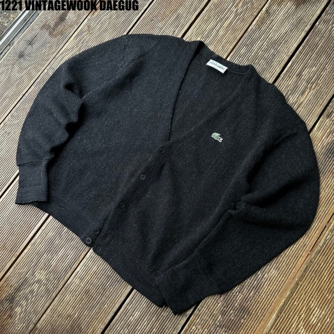 라코스테 가디건 M 상품이미지2