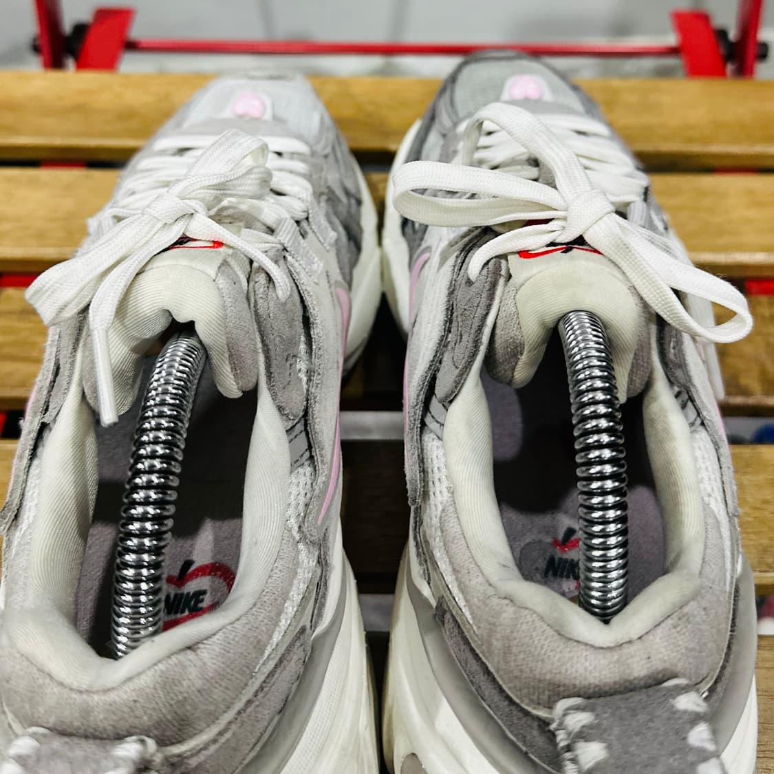 230) 나이키 운동화 여성 여자 신발 V2K 런 핑크 상품이미지5