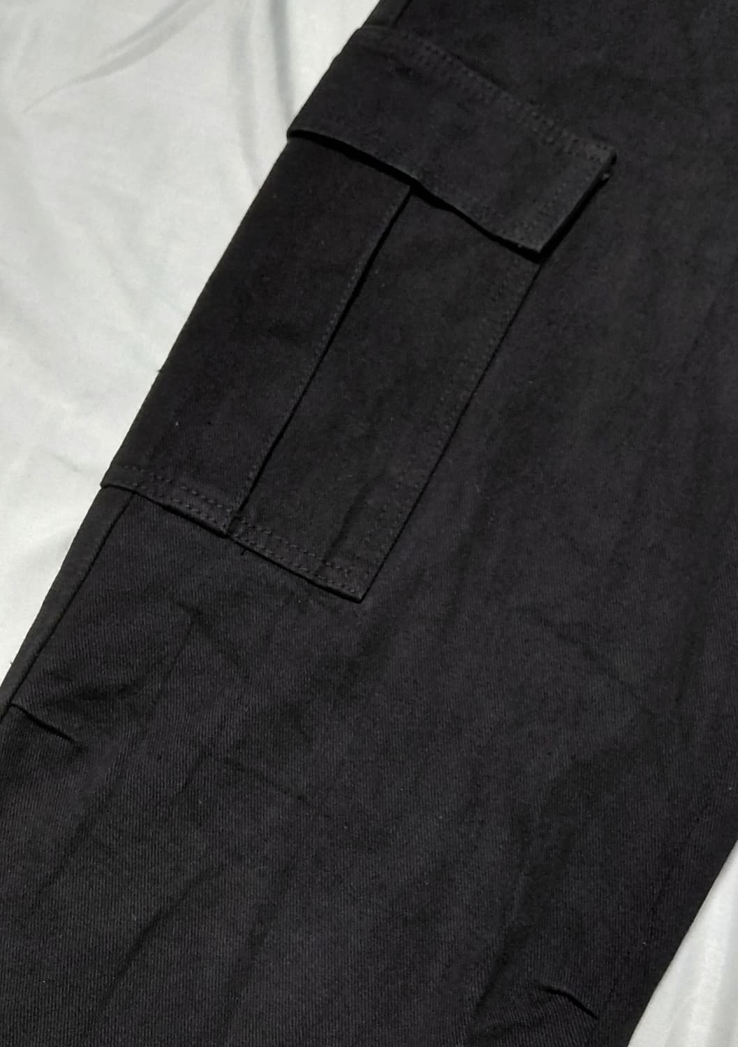 [SIZE 34] 맨피니티 블랙 카고 팬츠 상품이미지4