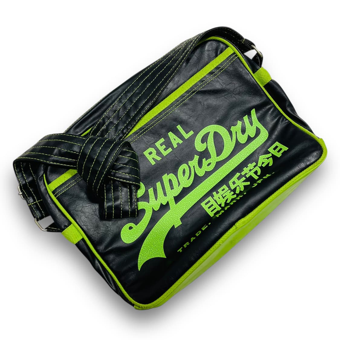 REAL Superdry Green vintage Crossback 상품이미지3