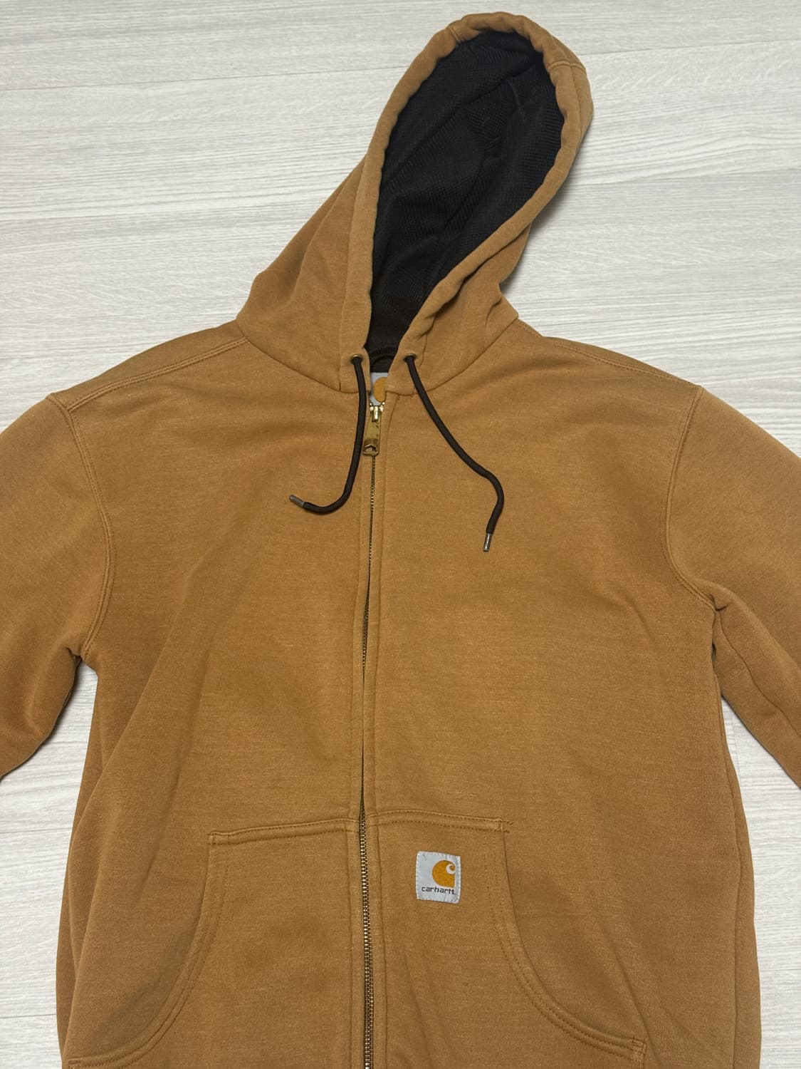 칼하트 후드집업 (브라운)M 상품이미지1