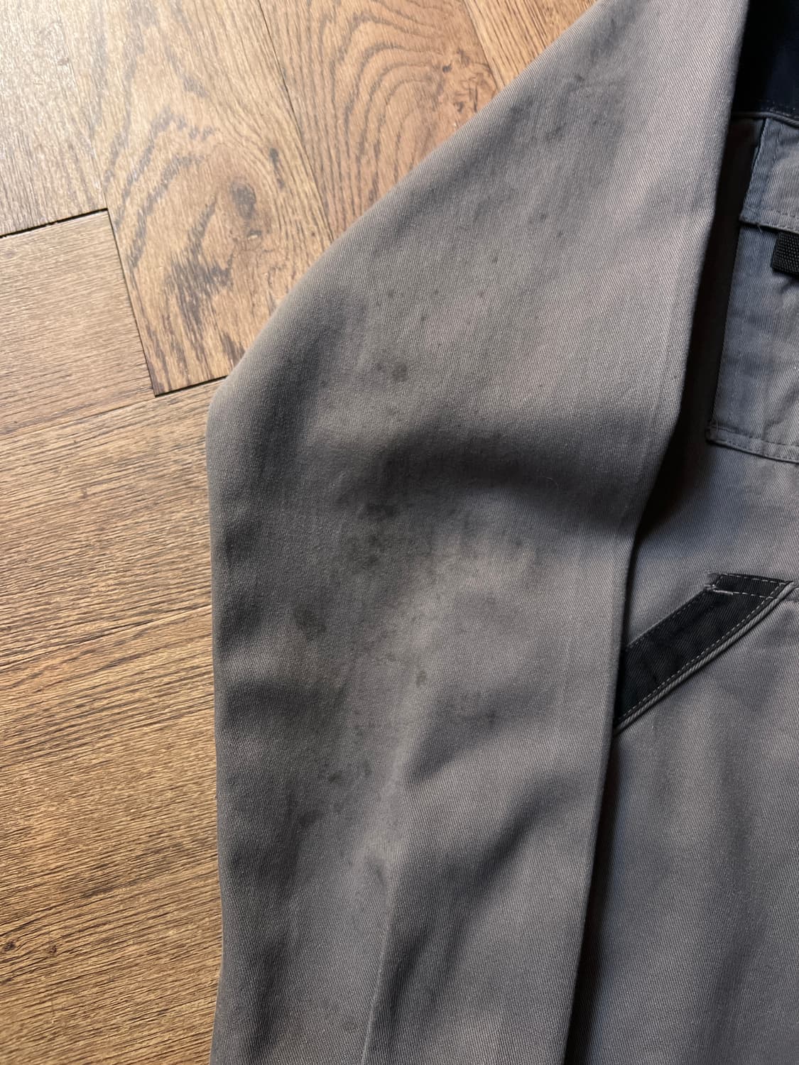 [L]디키즈 USA 빈티지 페인팅 그레이 투톤 워크 자켓 상품이미지5