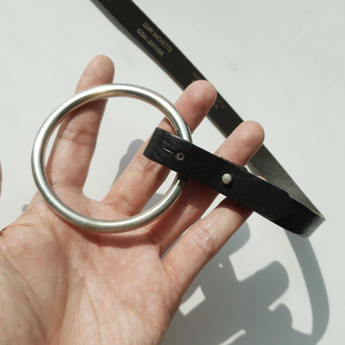 Agnès b leather belt 상품이미지3