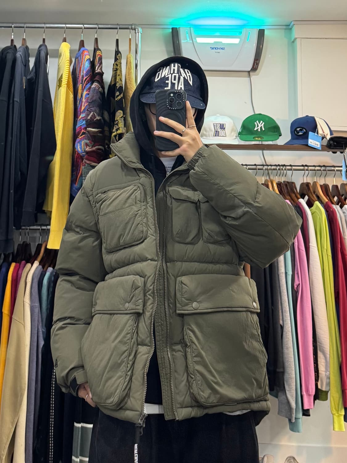20FW 뉴에라 멀티포켓 컨버터블 패딩 상품이미지8