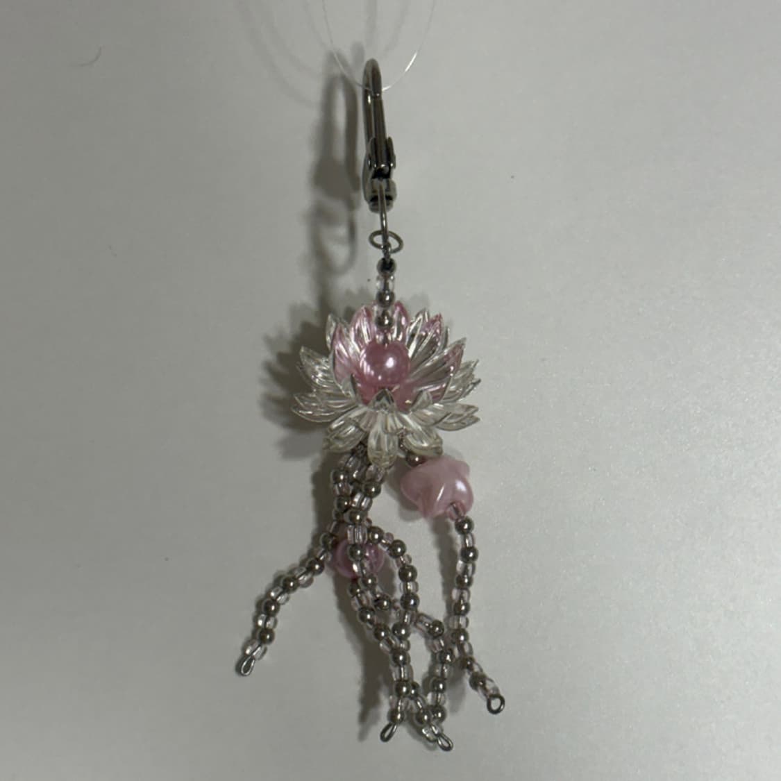 실버 연꽃 키링  상품이미지1