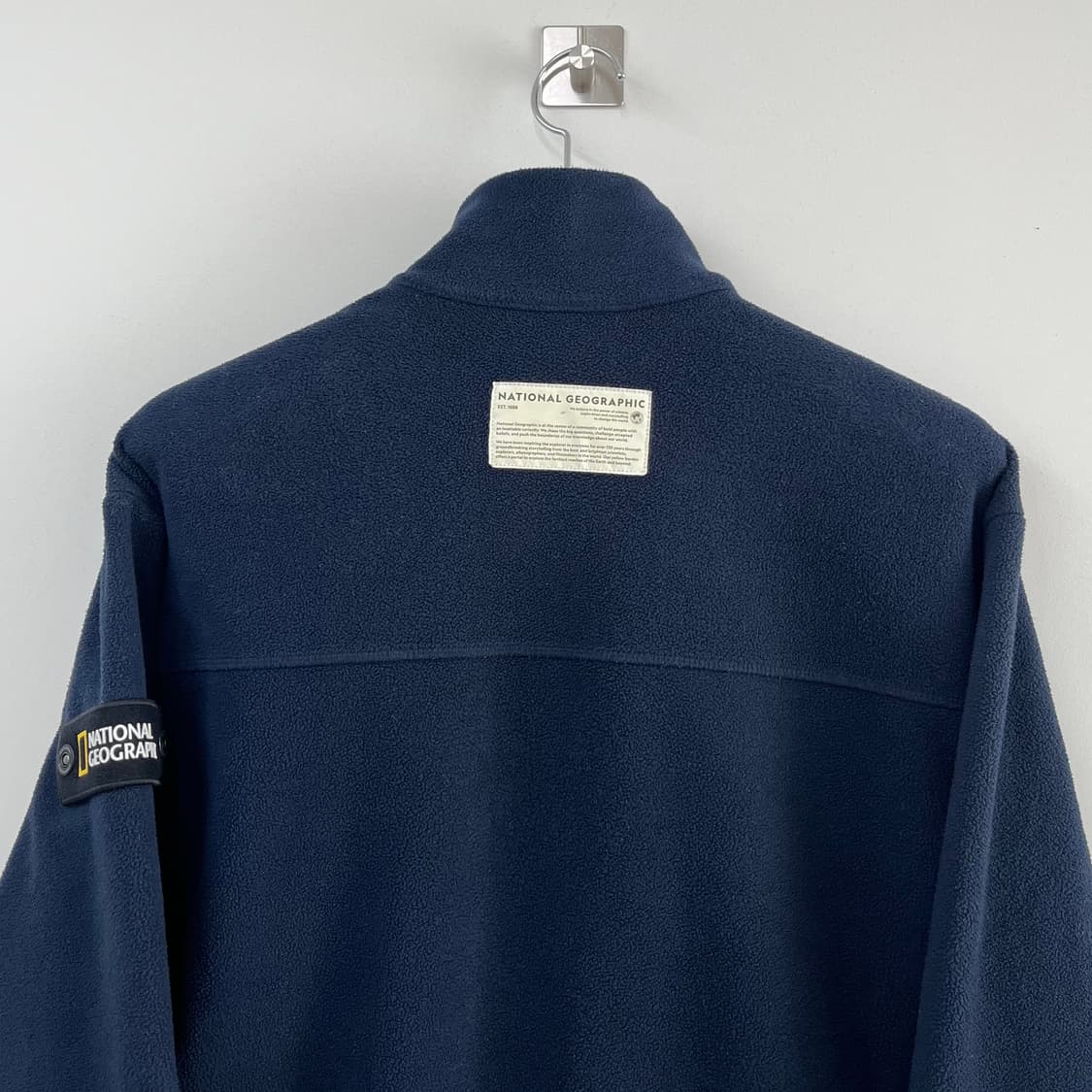 내셔널 지오그래픽 와펜 네이비 플리스 자켓 상품이미지5