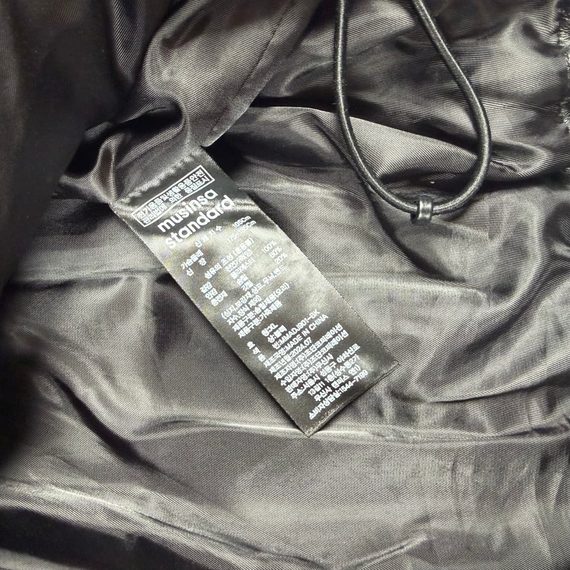 무신사 스탠다드 프리미엄 램스킨 패딩 자켓 상품이미지3