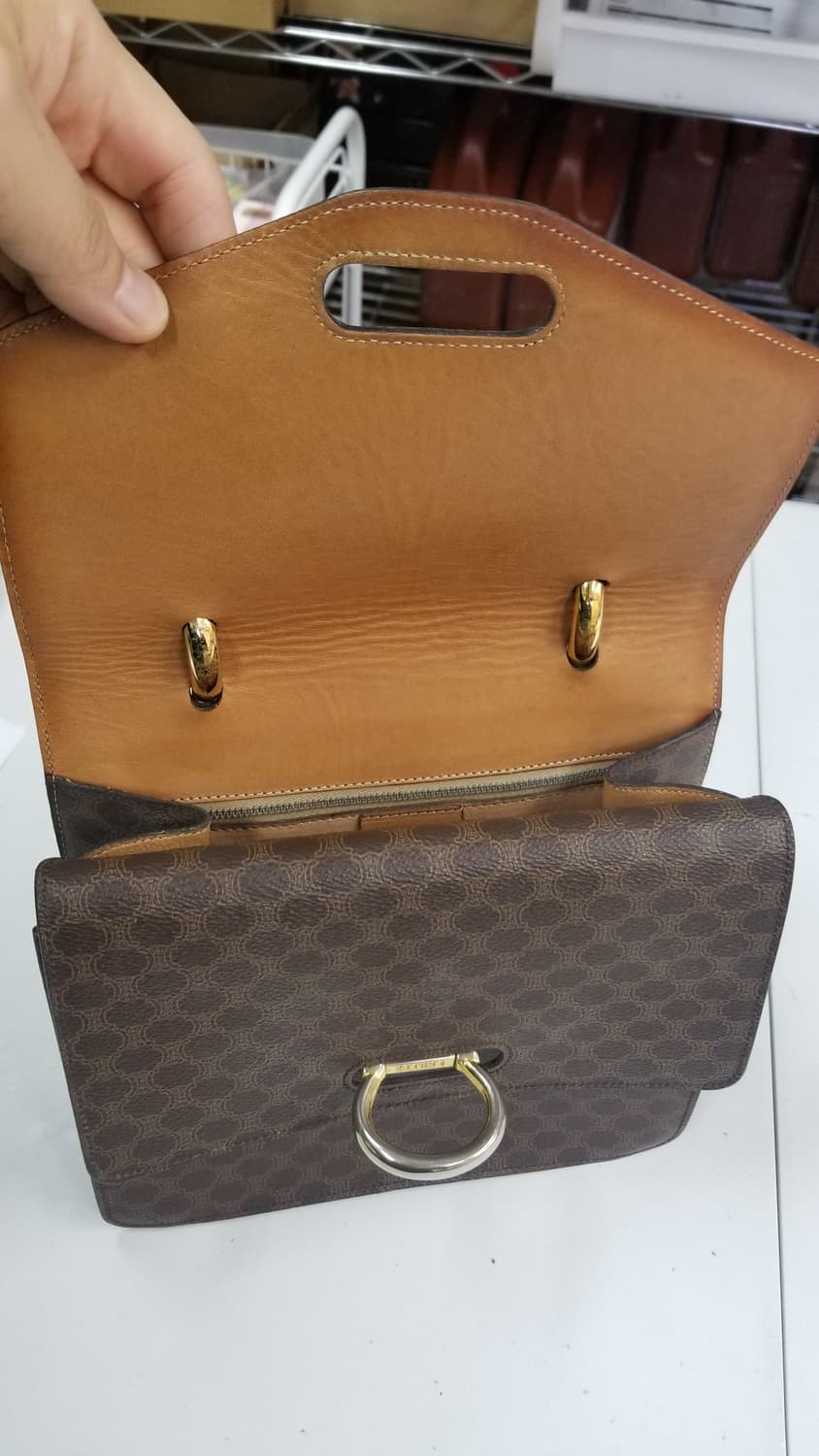 셀린느 마카담 더블플립 토트백 상품이미지6