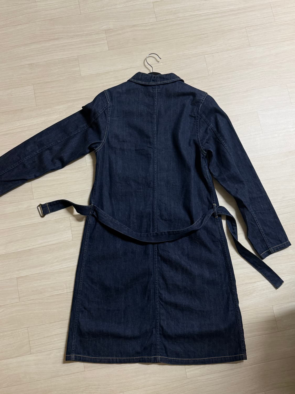 캐피탈 데님 원피스 상품이미지2