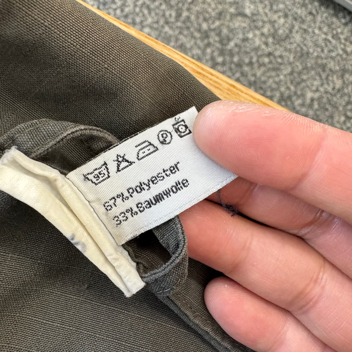 빈티지 오스트리아군 필드 자켓 (S)   상품이미지5