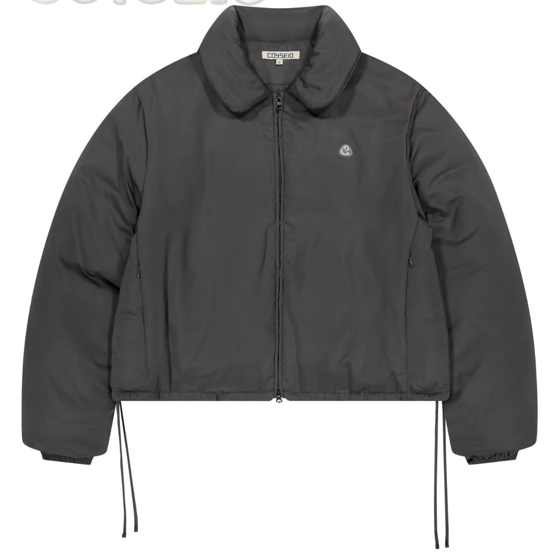 코이세이오 솔리드 패디드 자켓 그레이 2사이즈 상품이미지1