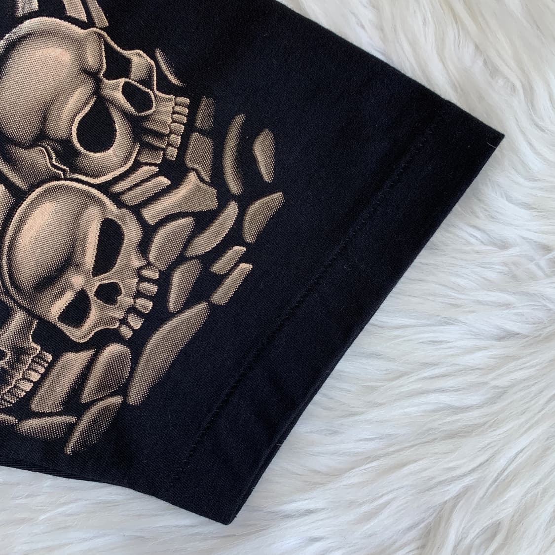 ROCK EAGLE 스컬 프린트 반팔 티셔츠 1691 상품이미지6