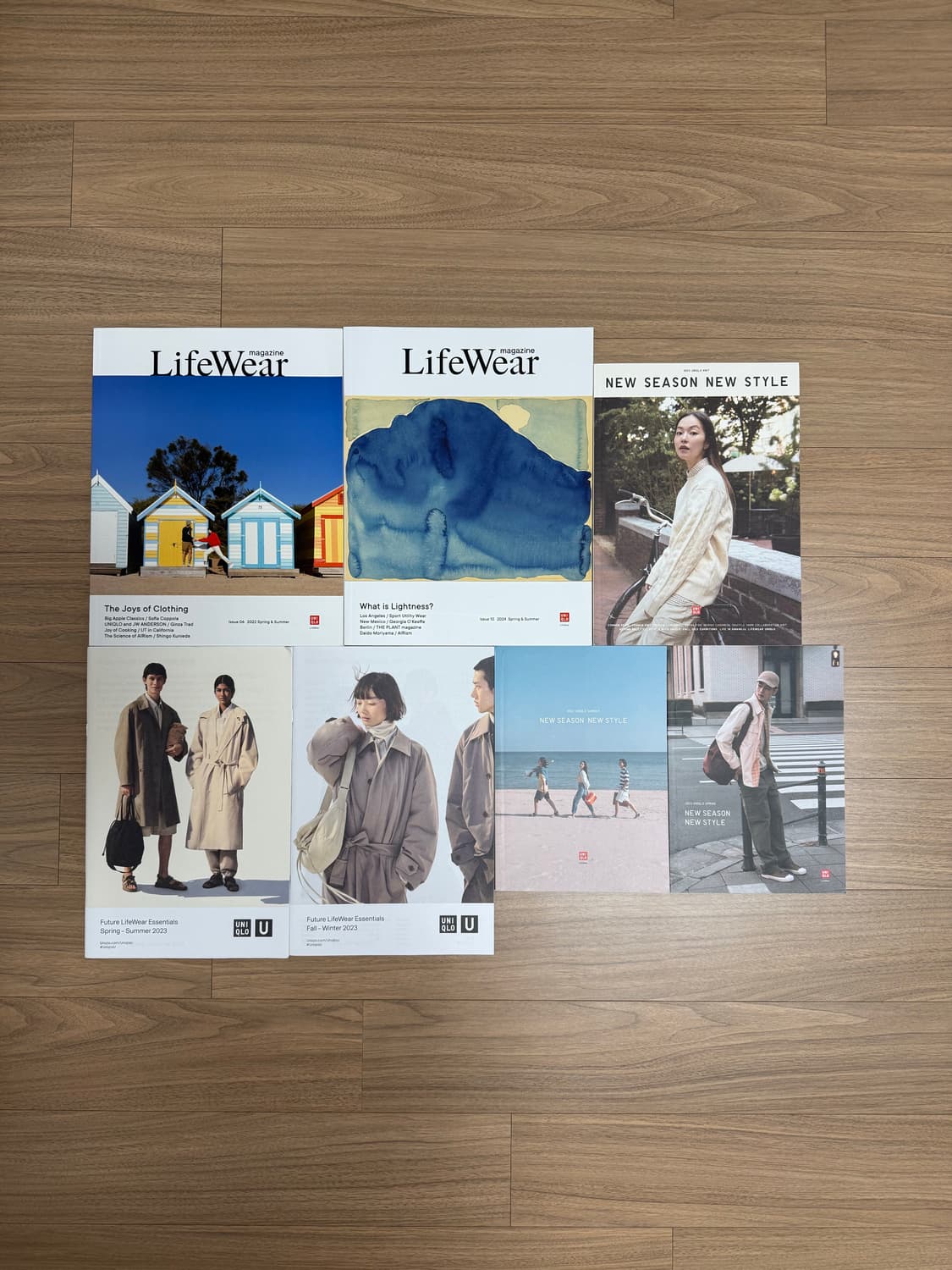 유니클로 잡지 새상품 상품이미지1