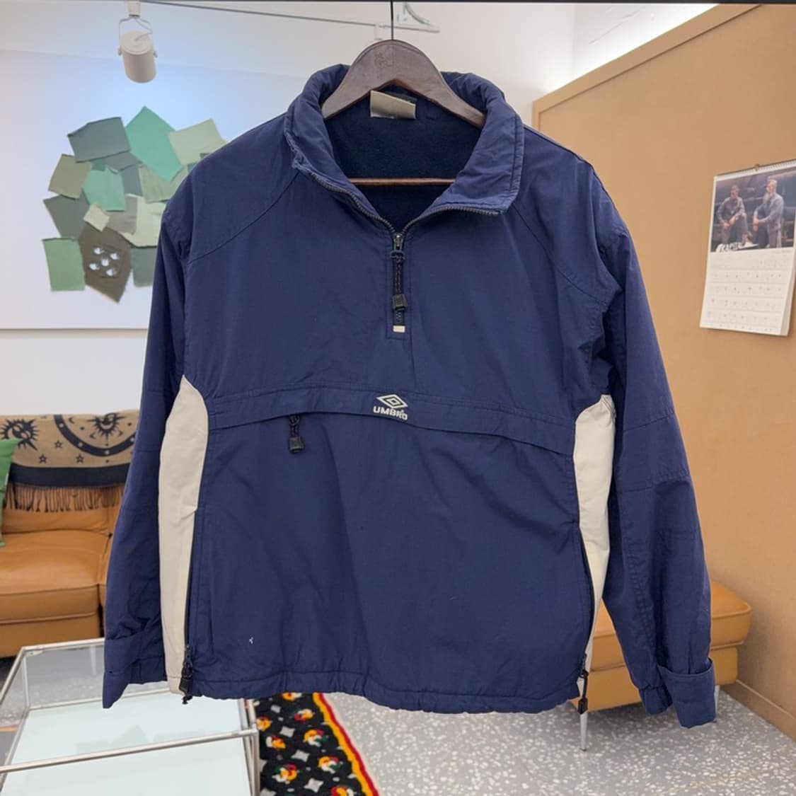 엄브로 올드스쿨 레트로 00's 바람막이 아노락 S C08362 상품이미지3