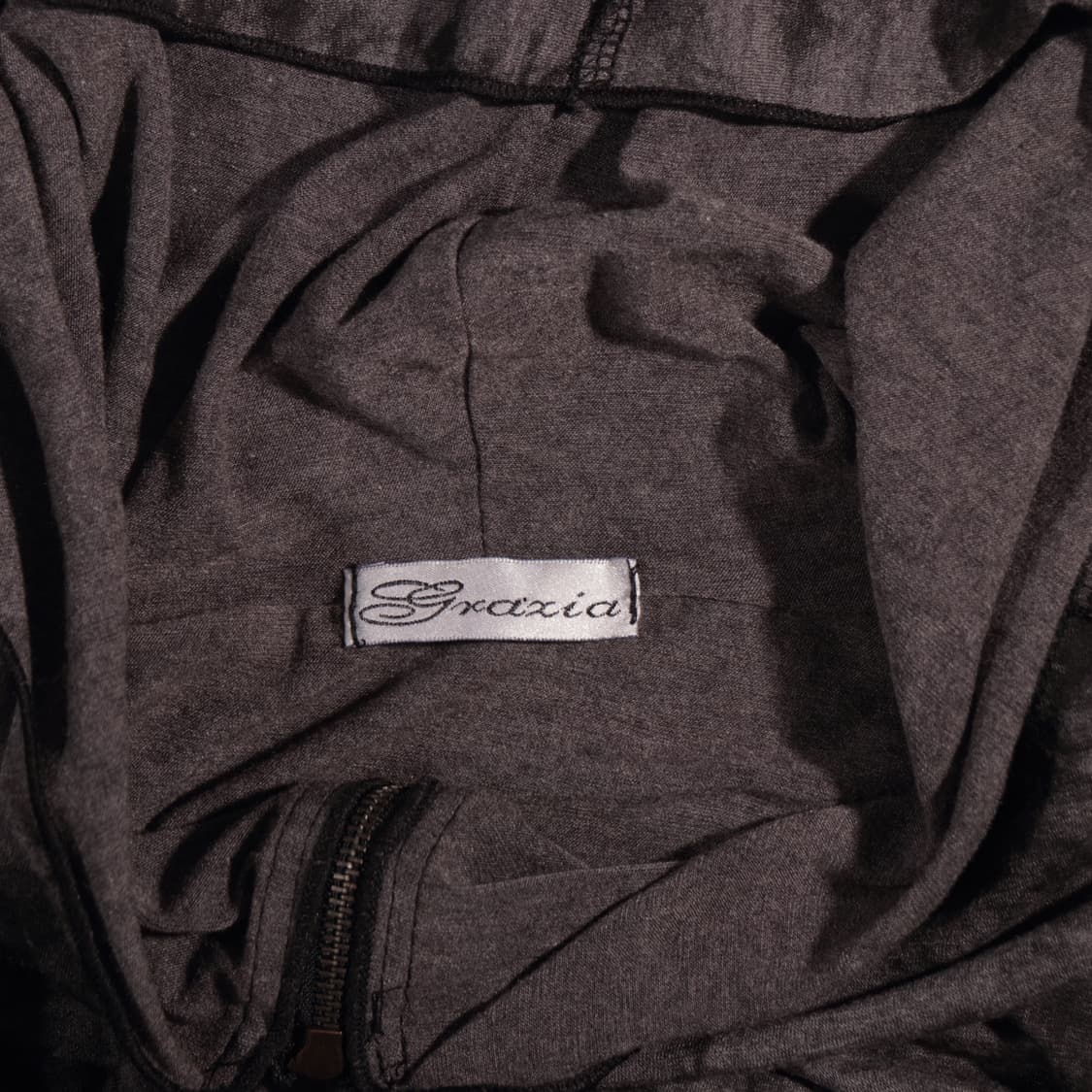 SHIRRING ZIP-UP HOODIE 상품이미지3