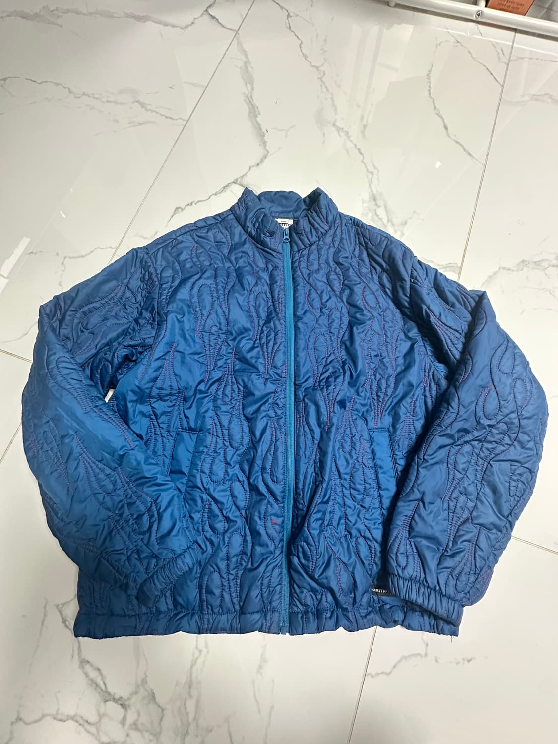 크리틱 퀼팅 자켓 세트 (자켓+바지)  상품이미지1