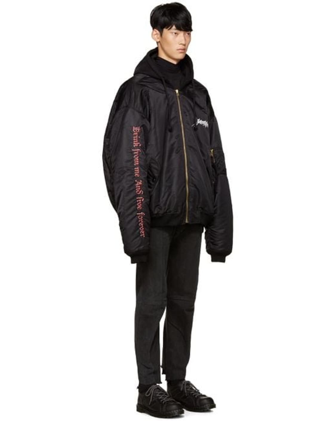 [구매글/XS-M] 베트멍 다크니스 봄버자켓 옴므 상품이미지2