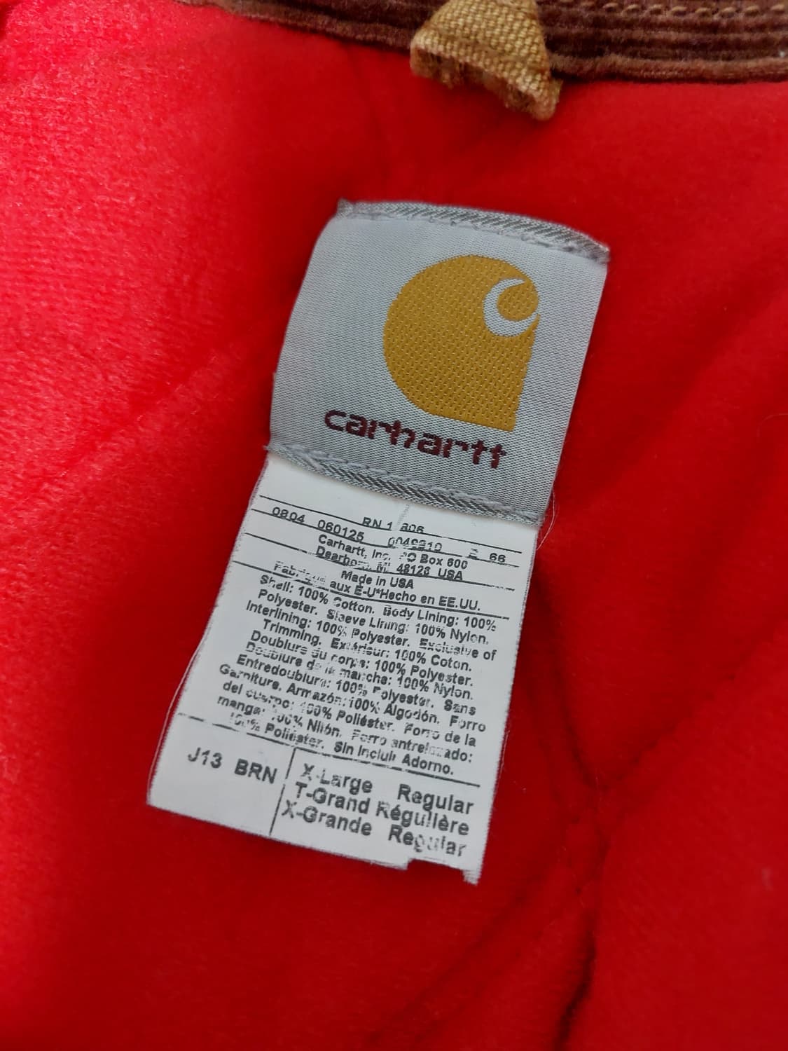 칼하트 산타페 j13 brn XL 상품이미지5