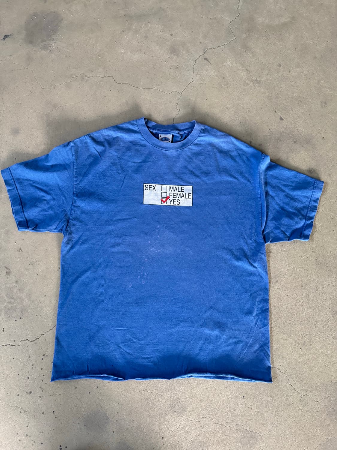 75$ 빈티지 90s usa 섹스 티셔츠 XL 상품이미지1
