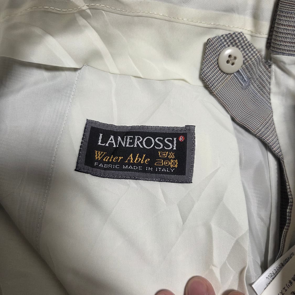 Lanerossi Italy 울100% 슬랙스 팬츠 32-33 (미사용) 상품이미지4