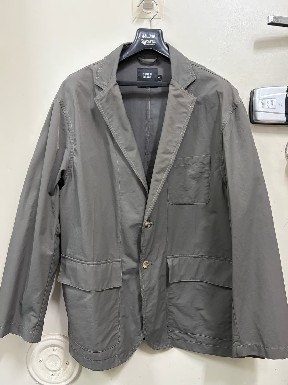 디미트리블랙 수트 셋업(상의) 상품이미지2