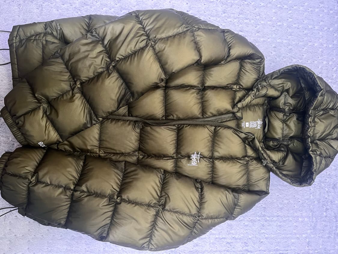 스투시 미드웨이트 올리브 M사이즈 상품이미지2