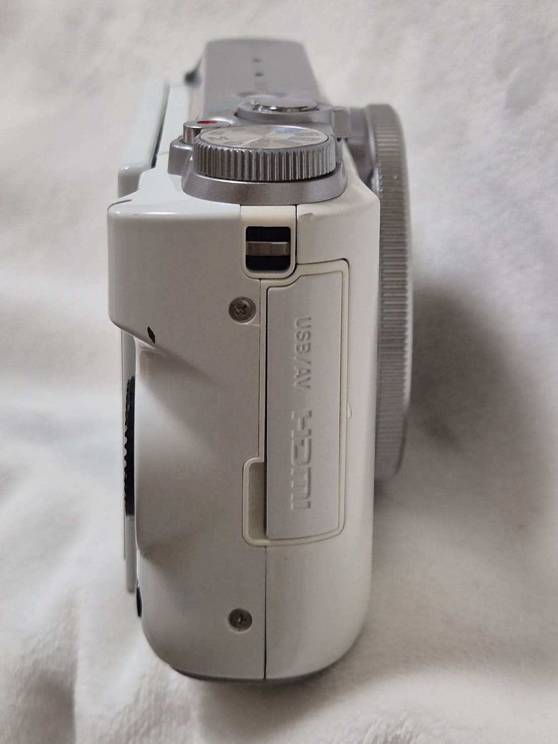 빈티지 디카/틸트액정) 카시오 엑슬림 Zr1000 화이트 판매 상품이미지4