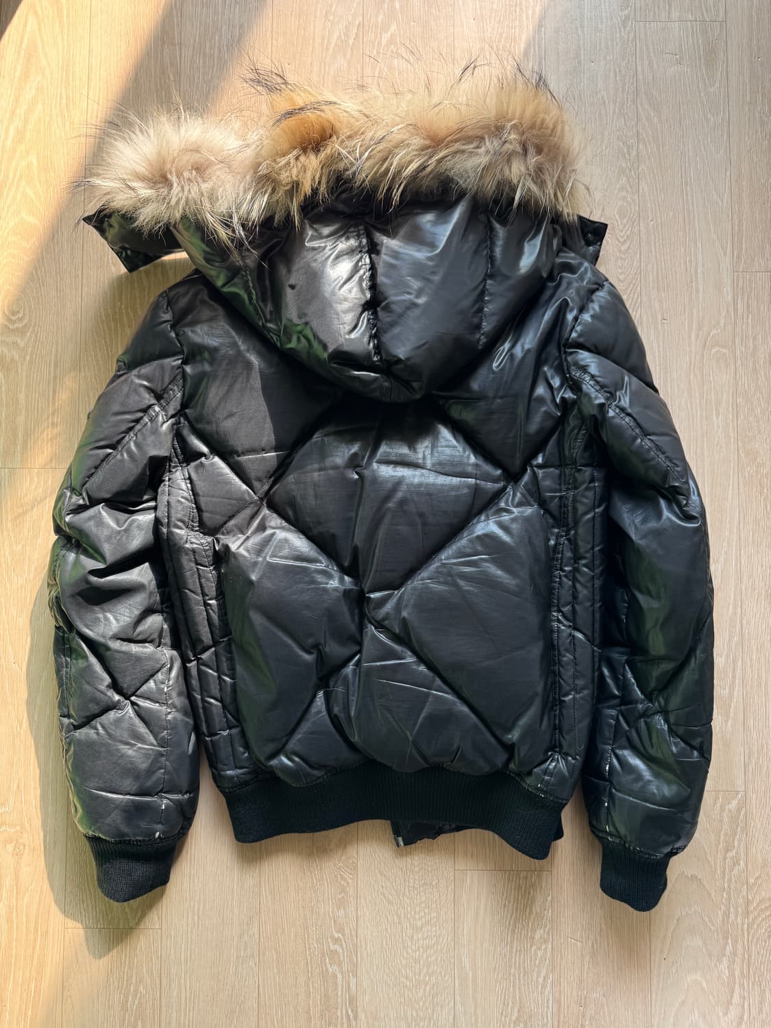 aba house 퍼 후드 패딩 상품이미지6