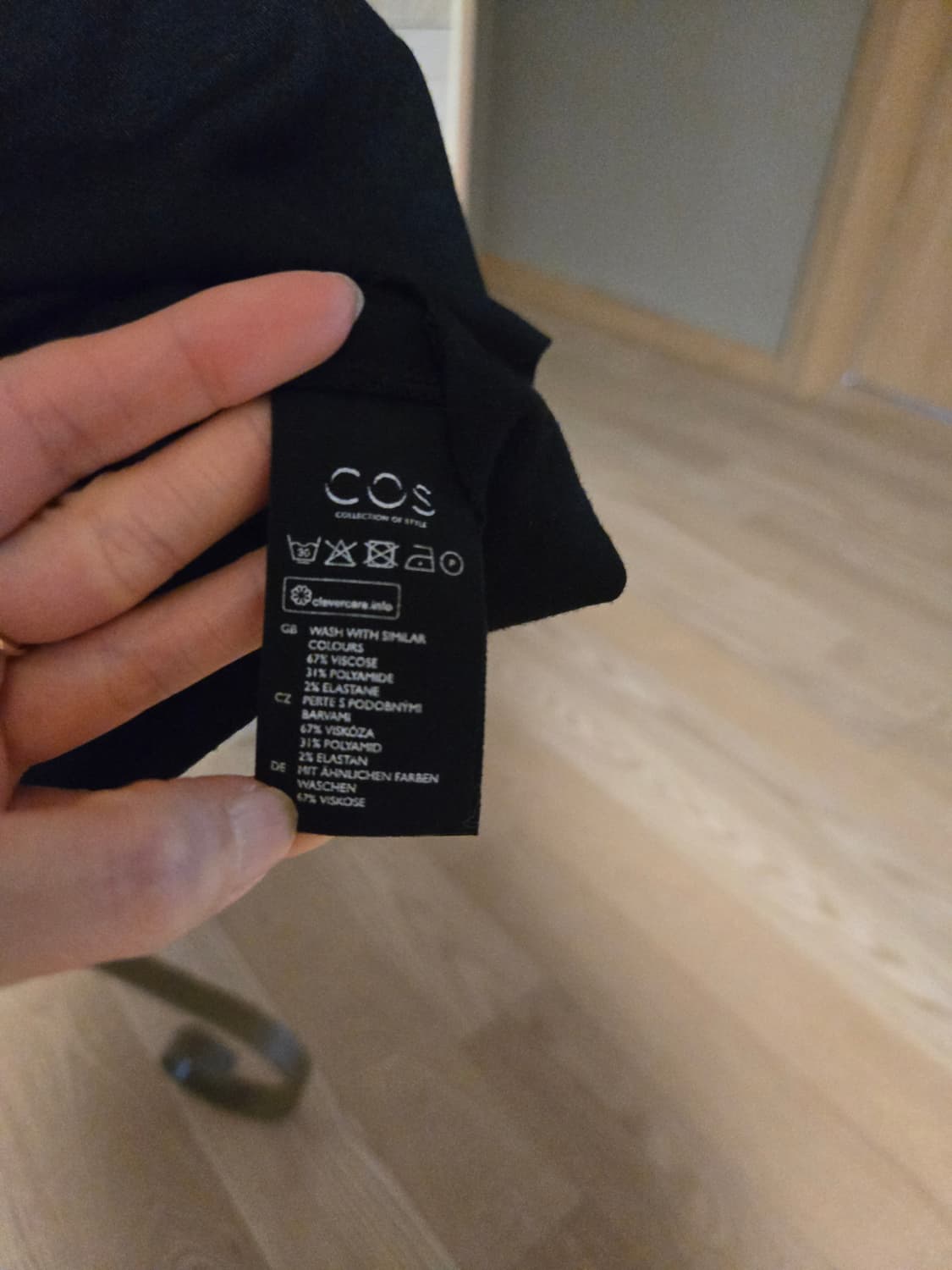 [s] COS 코스 프릴 슬리브리스 여성티 상품이미지6