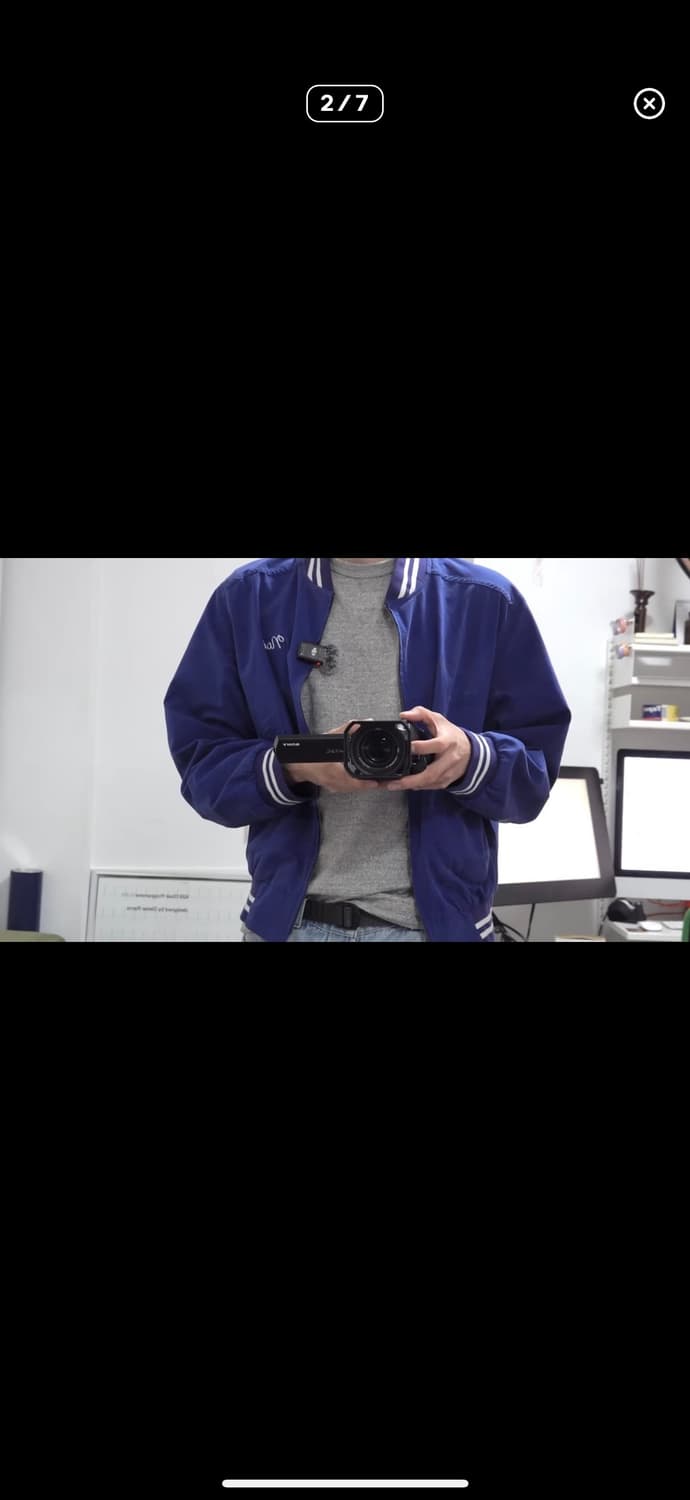 노아 코튼 바시티 자켓 s 김원중 상품이미지2