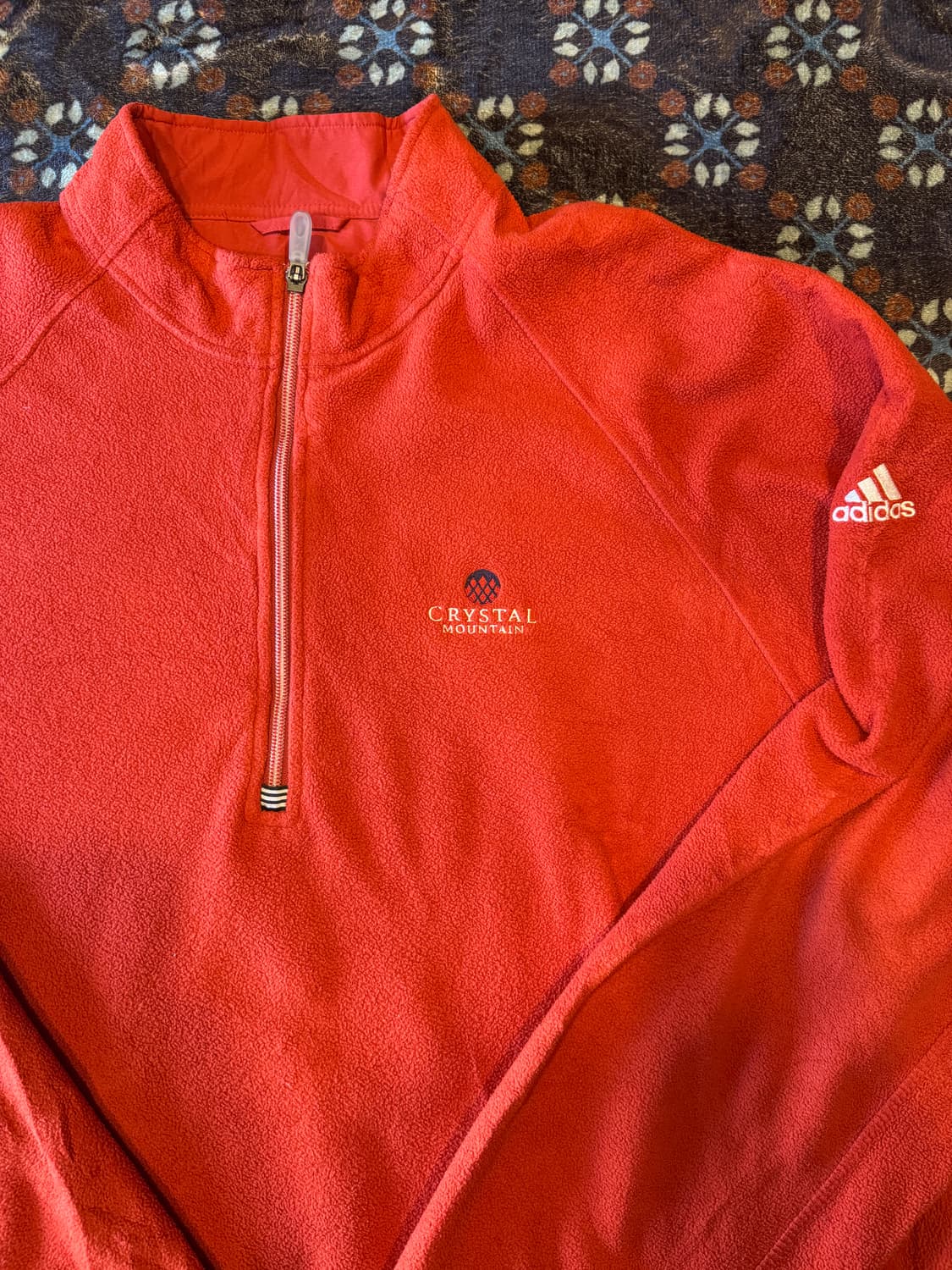 adidas 플리스 하프집업 상품이미지3