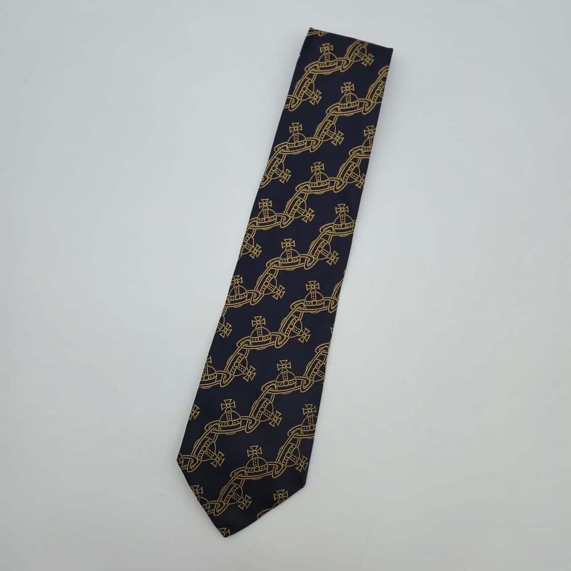 비비안 웨스트우드 실크 넥타이 [BCF10803_0332-08] 상품이미지4